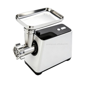 Hachoir à <span class=keywords><strong>viande</strong></span> domestique 1200W avec moteur <span class=keywords><strong>en</strong></span> cuivre, fonction de verrouillage, marche arrière, anti-blocage, 3 types de disques métalliques, kit saucisses et kibbeh - Product Image 2