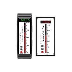 Medidor de Panel Weschler, Amperímetro de CC 0-100A, Pantalla Digital con Escala Analógica para Monitoreo de Fuente de Alimentación - Product Image 3