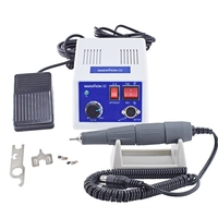 Micromoteur dentaire de haute qualité pour laboratoire dentaire et onglerie, 35000 tr/min avec pédale