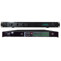 Amplificateur audio professionnel 1U, gamme complète, entrée DC24V, 4 canaux, commutateur numérique, classe D, 1000 watts, amplificateur de puissance 1U