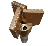 Foret à trois lames de petite taille 80mm pour le forage de puits d'eau