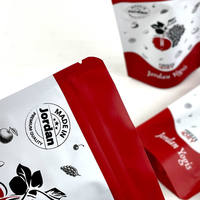 Sachet personnalisé refermable à fermeture éclair pour fruits lyophilisés, idéal pour l'emballage alimentaire de snacks séchés et de nourriture pour animaux de compagnie