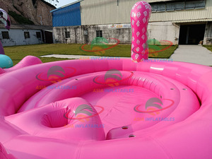 Kỳ Lân/Hồng Hạc/Thiên Nga Đảo Bơm Hơi Nổi Bè Nước Phòng Chờ Hồng Hạc Bơm Hơi - Product Image 4