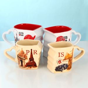 Tasse à café personnalisée en porcelaine blanche, cadeau promotionnel de marque, mugs en céramique avec logo - Product Image 1