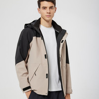 Veste coupe-vent imperméable à capuche pour homme, design personnalisé OEM, fermeture éclair, respirante, séchage rapide, luxe, haute qualité, décontractée