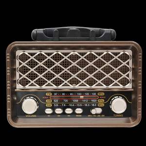 Radio Portátil Recargable Redwingy MD-1232BT, Radio FM AM SW, Radio de Estilo Antiguo con Bluetooth, el Mejor Altavoz BT - Product Image 4
