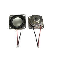 40mm carré 8Ohm 2W Original Manufacturer Full Range Round Audio Multimedia Micro Dynamic Speaker pour mini voice box