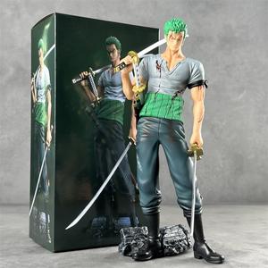 30CM 장난감 만화 입상 동상 혈액 전투 버전 양방향 1 조각 롤로노아 조로 PVC 애니메이션 그림 - Product Image 6