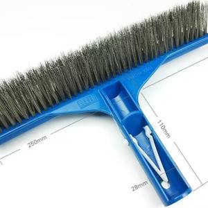 <span class=keywords><strong>Brosse</strong></span> en acier <span class=keywords><strong>pour</strong></span> <span class=keywords><strong>piscine</strong></span>, 10 pouces, <span class=keywords><strong>brosse</strong></span> à algues en fil d'acier, outil <span class=keywords><strong>de</strong></span> nettoyage du <span class=keywords><strong>fond</strong></span> et des parois <span class=keywords><strong>de</strong></span> la <span class=keywords><strong>piscine</strong></span> - Product Image 6
