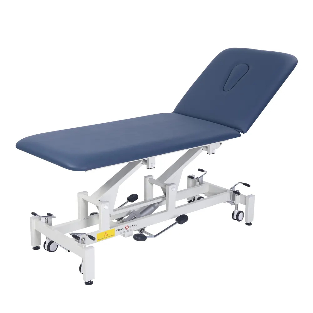 Mesa de masaje hidráulica, Camilla quiropráctica, mesa de descompresión de columna vertebral, sofá médico, mesa de tratamiento osteopático para fisio