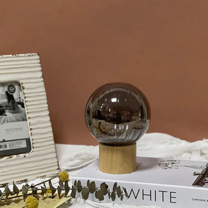 Décoration d'intérieur nordique, lampes à boules simples, lampe de table en verre, veilleuse LED pour la décoration de la maison - Product Image 3