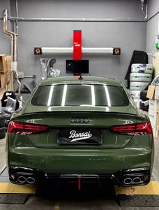 ดิฟฟิวเซอร์หลังคาร์บอนไฟเบอร์ทรง AE สำหรับ <span class=keywords><strong>Audi</strong></span> <span class=keywords><strong>A5</strong></span> B9.5 <span class=keywords><strong>S</strong></span> <span class=keywords><strong>Line</strong></span> ปี <span class=keywords><strong>2021</strong></span>+ พร้อมไฟ LED  ลิ้นกันชนหลัง - Product Image 2