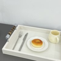Plateau en bambou d'aromathérapie de luxe - Rangement pour cosmétiques et parfums, plateau de bureau décoratif multifonctionnel