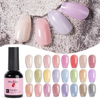 Missgel Vernis à ongles semi-permanents de haute qualité couleur rose laiteux Créez votre propre marque Vernis à ongles UV