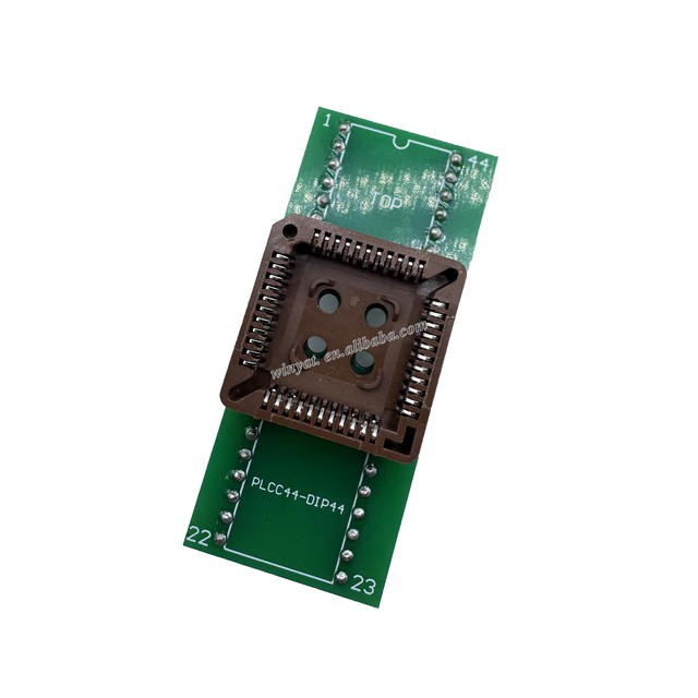 PLCC44 to DIP44 Adapter Socket for RT809F RT809H T48 T76 Programmer