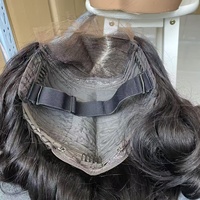 Peluca Bob Ondulada Natural con Encaje Frontal de Alta Definición 5x5, Cabello Vietnamita Original SDD, Textura Uniforme, Densidad 300