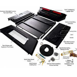 Cubierta de Aluminio Resistente Personalizable para Camioneta, con Sistema de Elevación y Cierre, Cubierta Rígida para Camioneta, Cubierta de Aleación de Aluminio para Camioneta - Product Image 6