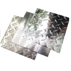 Ruiln Haute Qualité 1060 3003 5052 Motif Feuille D'aluminium Plaque En Relief 0.81mm 0.85mm 1.16mm Sublimation Aluminium Inum - Product Image 3