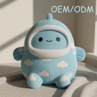 Hadiah Dekorasi Kamar Anak Boneka Stroberi Lembut Berbahan Plush dengan Piyama Teman Tidur Kawaii