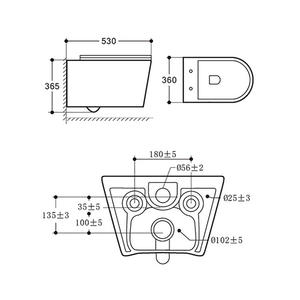 <span class=keywords><strong>Cisterna</strong></span> oculta montada en la pared, baño público para hoteles, apartamentos, baños, villas y baños para Salud Pública - Product Image 5