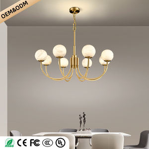 Lámpara de Techo Moderna para Sala de Estar, Sobre la Mesa de Comedor, Minimalista, para Interiores, Restaurante, Lámpara Colgante de Piedra de Nube de Lujo - Product Image 3