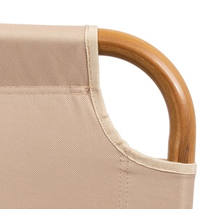 Silla de Metal plegable doble portátil para ocio al aire libre aleación de aluminio tela Oxford grano de madera moderno Camping Picnics pesca - Product Image 3