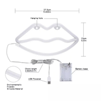 Enseigne néon LED flexible colorée en forme de double cœur à suspendre au mur, personnalisable, pour la décoration de la maison et des fêtes, cadeau de mariage ou de Noël