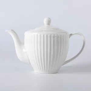 Sứ Bán Buôn Khách Sạn Gốm Ấm Trà Cup, Trắng Gốm Tea Pot, Sáng Tạo Sứ Tea Pot