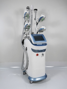 Professional Home and Salon Use Fat Freezing Machine 360 Angel Back Peach Buttocks Arm Fat Removal ABS Metal Standing Design - Product Image 2