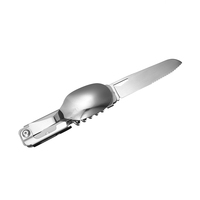 Ensemble d'accessoires de camping multifonction 5 en 1 détachable pour barbecue, outils de grillade