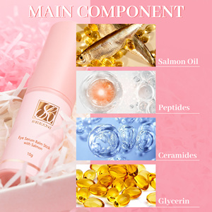 Bâton de baume crème contour des yeux teinté anti-rides OEM acide hyaluronique organique saumon pour réparer la peau des yeux nourrissant soulagement des <span class=keywords><strong>cernes</strong></span> - Product Image 4