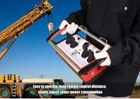 Modèle populaire de télécommande industrielle pour pont roulant NM001, contrôleur sans fil automatique, étanche et antichoc