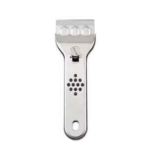Spatule de nettoyage multifonctionnelle en acier inoxydable Huyo OEM pour carrelage de cuisine et grattoir à verre - Product Image 2