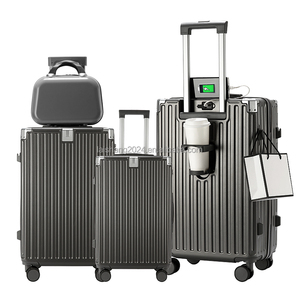 도매 캐리어 20인치 수하물 24인치 바퀴 달린 여행 가방 기내용 트래블 백 슈트케이스 여행용 가방 3종 세트 - Product Image 1