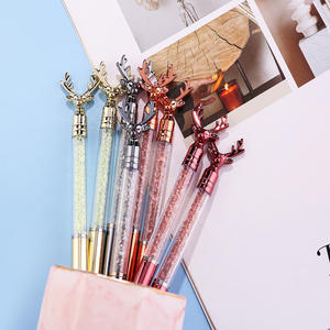 Antler Imitation Métal Étudiant Creative Cristal Stylo À Bille Publicité - Product Image 2