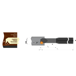 Herramienta de torneado interno R/L TA6078 Mini herramienta de torneado con inserto positivo para mecanizado de precisión - Product Image 2