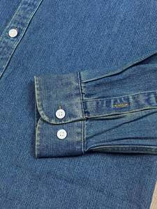 Giacca in Denim Ricamata in Puro Cotone, Bestseller, con Camicia a Maniche Lunghe da Uomo, Stile Unisex Primavera-Autunno # RL-22 - Product Image 6