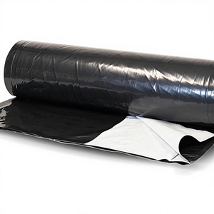 Telo Copertura Serra Oscurante Bianco e Nero 6 Mil (16'x50') 100% Oscurante in Polietilene (PE) Nero/Bianco - Product Image 1