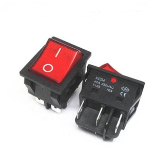 30A 40A lớn hiện tại chuyển đổi màu tím Đồng Pin Bạc mạ Rocker chuyển đổi - Product Image 5