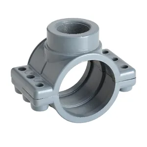 China Factory Stainless UPVC SADDLE CLAMP For Water Supply