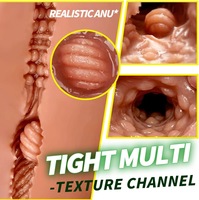 BIG SHOCKED Poupée sexuelle transgenre avec un énorme dildo réaliste de 7,2 pouces, Poupées sexuelles transgenres unisexes, Jouets sexuels flexibles pour femmes, pénis