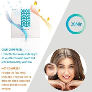 Lạnh Gel mặt nạ tái sử dụng nóng/lạnh trị liệu cho khuôn mặt sưng lỗ chân lông Bọng Mắt-Hot Túi nước đá cho chăm sóc da mặt - Product Image 3