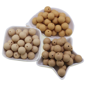 Cuentas de Silicona de Colores Nuevas Directas de Fábrica, Cuentas Redondas de 15 mm con Diseño Moderno y Colorido para la Fabricación de Bolígrafos con Cuentas - Product Image 5
