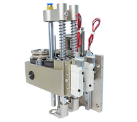 Support de tête de découpe CNC multifonctionnel à haute précision avec module d'outils de poinçonnage et système de récupération des déchets