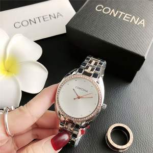 Fabricante de relojes produce relojes impermeables para mujer en oro rosa. Fábrica personaliza relojes de pulsera para mujer con correa de acero inoxidable. - Product Image 4