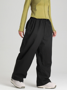<span class=keywords><strong>Pantalon</strong></span> de <span class=keywords><strong>snowboard</strong></span> pour femmes et hommes, taille ample, imperméable, polyester, chaud, coupe-vent, respirant, professionnel pour l'extérieur - Product Image 1