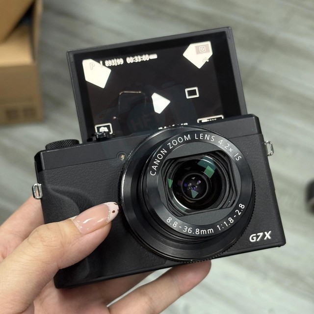 HFT Professional G7X Mark III 20.2MP 4K Digital Camera 4.2x Zoom Black Wholesale