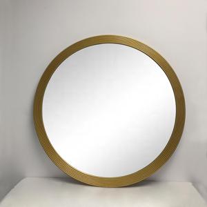 Espejo de Baño Irregular de Lujo, de Madera Maciza, de Pie o de Pared, Irrompible, con Diseño Art Deco de Forma Especial, Espejo Decorativo de Pared - Product Image 1