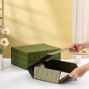 Candle Rigid Folding Paper Gift Box Packaging Collapsible Gift Boxes Islam Ramadan Eid Gift Box Gift Baby Shower Gift Box - Product Image 2
