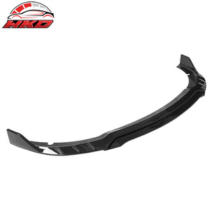 Compatible con Charger SRT 2015-2016 V6, Labio de Parachoques Delantero Estilo C, Negro Brillante - Product Image 4
